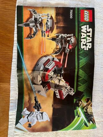 Lego Star Wars 75000 Clone Troopers vs Droidekas beschikbaar voor biedingen