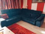 Antraciet blue, Huis en Inrichting, Banken | Sofa's en Chaises Longues, Ophalen, Zo goed als nieuw, Vierpersoons of meer, Stof