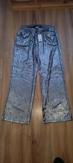 Nwe Hartford feestelijke zilverkleurige broek taille 4 mt 42, Kleding | Dames, Broeken en Pantalons, Ophalen of Verzenden, Zo goed als nieuw