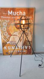Gave vloerlamp QAZQA Boula Industrieel, Ophalen of Verzenden, Zo goed als nieuw, QAZQA Industrieel, Metaal