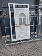 Kunststof voordeur met kozijn, Kunststof, Gebruikt, Ophalen of Verzenden, Buitendeur