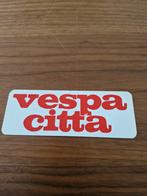 132 Vespa Citta Sticker, Ophalen of Verzenden
