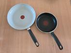 Tefal pannen set, Huis en Inrichting, Ophalen of Verzenden, Zo goed als nieuw, Rvs, Pannenset
