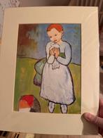 Pablo Picasso - Enfant au pigeon, 1901, Antiek en Kunst, Kunst | Schilderijen | Modern, Ophalen of Verzenden