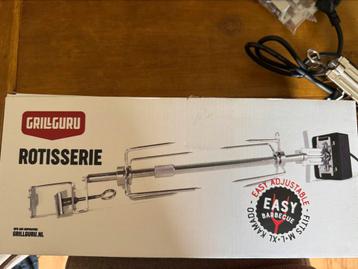 Grill Guru Rotisserie beschikbaar voor biedingen