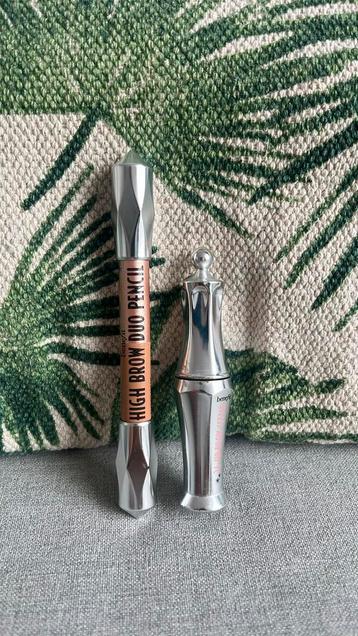 Benefit High Brow Duo Pencil + 24-HR Brow Setter gel beschikbaar voor biedingen