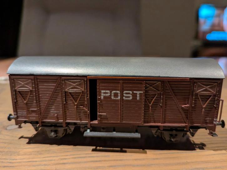 Roco NS postwagon, Hobby en Vrije tijd, Modeltreinen | H0, Zo goed als nieuw, Wagon, Gelijkstroom, Roco, NS, Ophalen of Verzenden