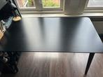 IKEA Tafel Lisabo zwart 140x70 - perfecte staat!, Ophalen, Zo goed als nieuw