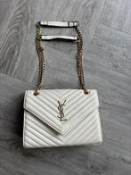 Creme tas net gouden details, Ophalen of Verzenden, Zo goed als nieuw, Handtas