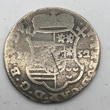 Zilveren 1 Escalin Jhkan Theodor van Beieren 1752 Luik beschikbaar voor biedingen