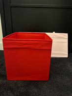 Ikea drona opbergbakken rood en roze 33x38x33 cm, Ophalen, Zo goed als nieuw