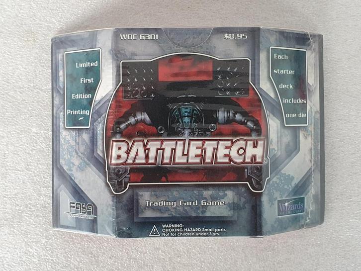 Battletech: Starter Deck WOC 6301 (nieuw) (6), Hobby en Vrije tijd, Wargaming, Nieuw, Overige soorten, Ophalen of Verzenden
