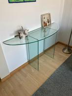 Side table, Ophalen, Gebruikt, 100 tot 150 cm, Glas