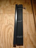 Zgan houten jaloezieën/luxaflex antraciet. Luxe uitvoering, Ophalen, 100 tot 150 cm, Grijs, Zo goed als nieuw