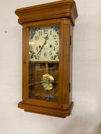 Wandklok Pine Clocks, Huis en Inrichting, Woonaccessoires | Klokken, Analoog, Gebruikt, Wandklok, Ophalen