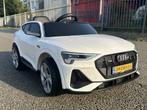 Audi E-tron 12v wit - Afstandsbediening - 4x4 - Leder NIEUW, Ophalen of Verzenden, Nieuw