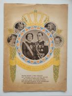 Gedenkalbum Juliana en Bernhard, 12,5 jaar huwelijk, Verzamelen, Koninklijk Huis en Royalty, Ophalen, Gebruikt, Nederland, Tijdschrift of Boek