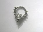 septum helix tragus piercing ring buikdans tribal gothic, Sieraden, Tassen en Uiterlijk, Verzenden, Gebruikt, Staal, Neuspiercing