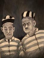 De dikke en de dunne, Antiek en Kunst, Ophalen of Verzenden