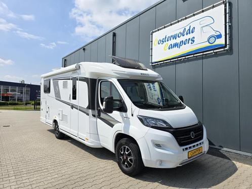 Knaus Platinum 700 MEG 140pk 9G AUTOMAAT Enkele Bedden Solar, Caravans en Kamperen, Campers, Bedrijf, tot en met 4, Half-integraal