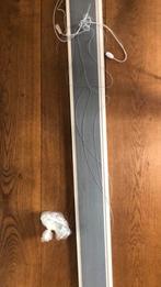 Plise rolgordijn wit/grijs 165 breed243 hoog, Huis en Inrichting, Stoffering | Gordijnen en Lamellen, Gebruikt, Wit, 150 tot 200 cm