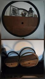 Wand rekken., Minder dan 50 cm, Rond, Ophalen of Verzenden, Zo goed als nieuw