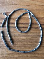 Heren armband  / halsketting, Ophalen, Zo goed als nieuw, Zilver, Overige materialen