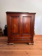 Kersenhout TV Meubel / mooie kersenhouten kast, Ophalen, 100 tot 150 cm, Zo goed als nieuw, Kersenhout