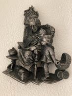 Mooi decoratief tinnen wand stuk, Antiek en Kunst, Antiek | Tin, Ophalen of Verzenden