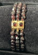 Granaat armband, Sieraden, Tassen en Uiterlijk, Antieke sieraden, Ophalen of Verzenden, Goud, Armband