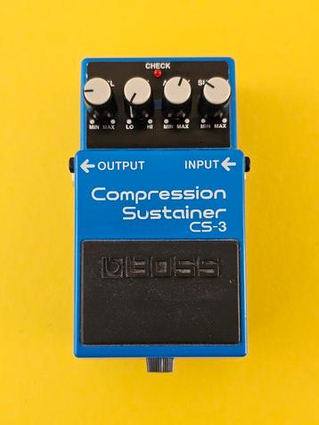 Boss CS-3 Compression Sustainer  beschikbaar voor biedingen