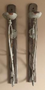 Rustieke wandkandelaars, Antiek en Kunst, Curiosa en Brocante, Ophalen