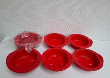 T045 MFV Siliconen vormen, 200 ml, 1x nieuw, 5x -1x gebruikt beschikbaar voor biedingen