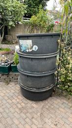 7 stuks Plastic bloem of planten bakken, Tuin en Terras, Ophalen of Verzenden, Kunststof