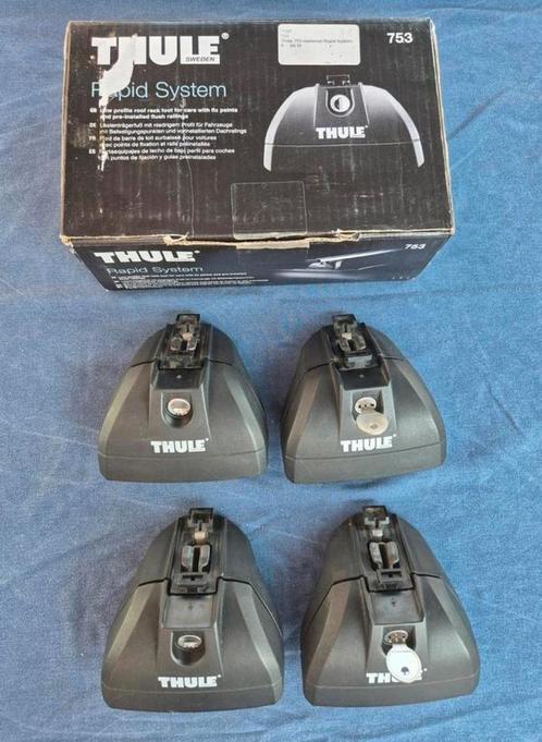 Thule Rapid System 753 Dakdragerset, Auto diversen, Dakdragers, Gebruikt, Ophalen of Verzenden