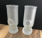 8 Vintage Limoncello speciale matte glazen, Ophalen of Verzenden, Zo goed als nieuw, Borrel- of Shotglas