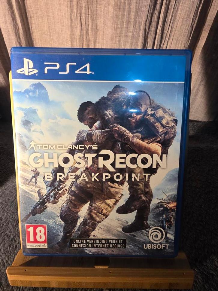 Ghost Recon Breakpoint PS4, Spelcomputers en Games, Games | Sony PlayStation Portable, Zo goed als nieuw, Ophalen of Verzenden