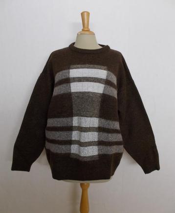 Mooie unisex bruine 50% wol mix trui.! XL beschikbaar voor biedingen