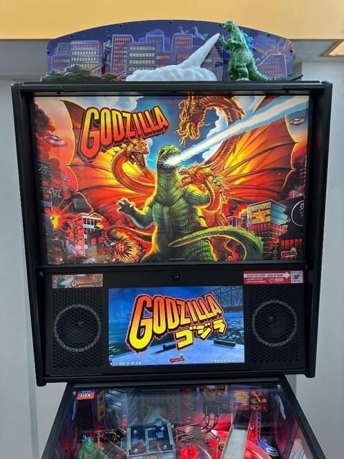 flipperkast Stern Godzilla Premium HUO, Verzamelen, Automaten | Flipperkasten, Gebruikt, Dot-matrix, Flipperkast, Stern, Ophalen