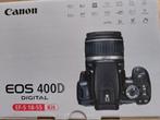 fotocamCanon EOS 400 D, 22-55 mm+18-55mm+55-200 mm + Tasera, Ophalen, Canon
