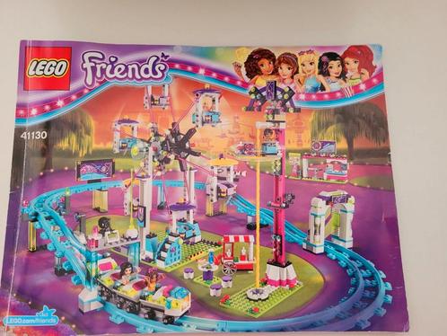 Lego Friends Pretpark achtbaan nr 41130, Kinderen en Baby's, Speelgoed | Duplo en Lego, Zo goed als nieuw, Lego, Complete set