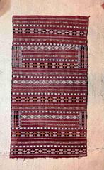 Kelim handgeweven Marokkaanse berber kleed 243/130, 200 cm of meer, 100 tot 150 cm, Rechthoekig, Ophalen of Verzenden