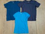 Zeeman shirt t-shirt korte mouw blauw donkerblauw 122, Zeeman, Gebruikt, Jongen of Meisje, Ophalen of Verzenden