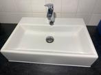 Villeroy & Boch Wastafel met Hans Grohe Kraan, Ophalen, Zo goed als nieuw, Chroom, Wastafel