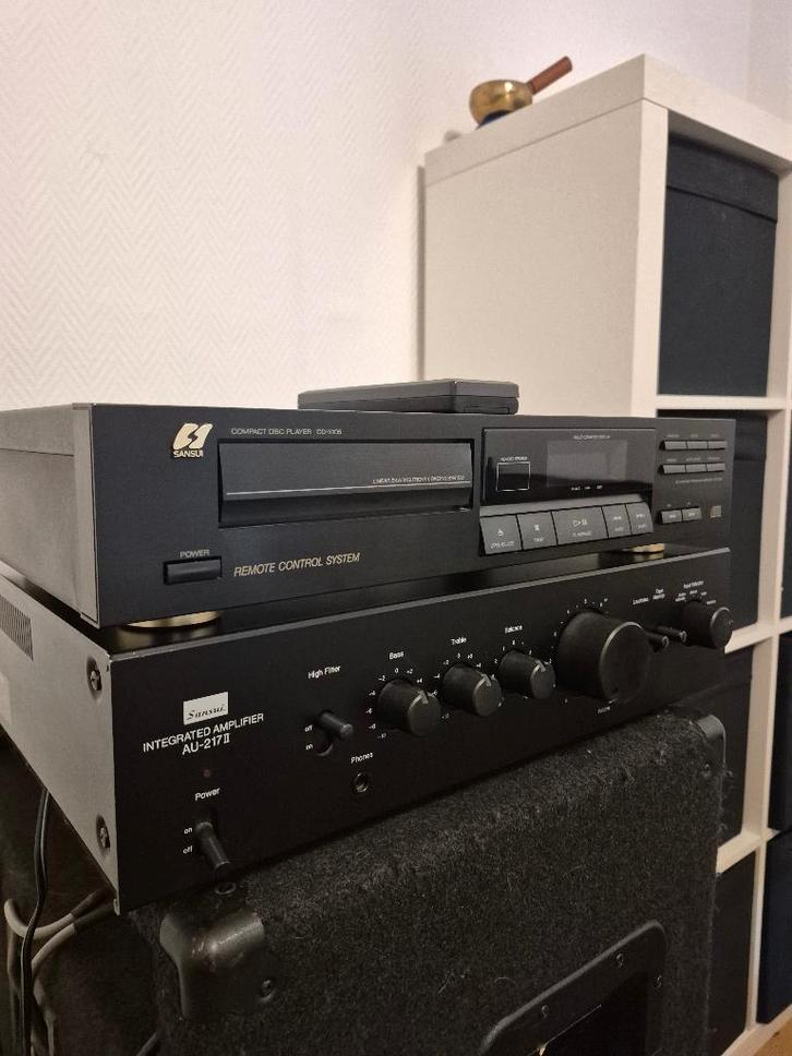 Sansui AU 217 II / Sansui CD-X105 Can be Sold Seperatly, Audio, Tv en Foto, Versterkers en Receivers, Minder dan 60 watt, Overige merken