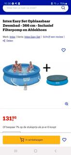 Intex zwembad 366x76, Tuin en Terras, Zwembaden, Minder dan 80 cm, Ophalen of Verzenden, 200 tot 400 cm, Rechthoekig