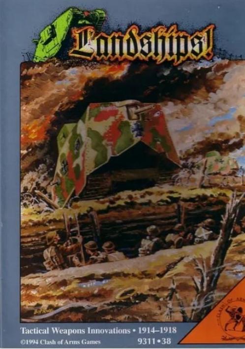 Landships - Bordspel, Hobby en Vrije tijd, Gezelschapsspellen | Bordspellen, Gebruikt, Ophalen of Verzenden