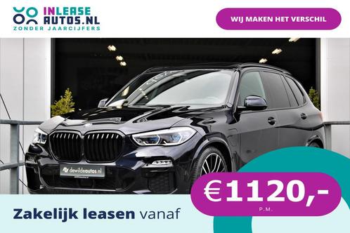 BMW X5 xDrive45e M-sport 394pk Pano SkyLounge Laser Head-up, Auto's, BMW, Bedrijf, Lease, Financial lease, X5, ABS, Achteruitrijcamera