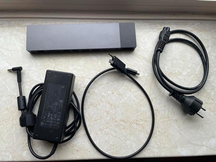 HP Thunderbolt 3 Docking Station, Computers en Software, Dockingstations, Gebruikt, Docking station, Laptop, Ophalen of Verzenden