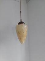 2 hanglampen, Huis en Inrichting, Lampen | Hanglampen, Ophalen, Gebruikt, Glas, Minder dan 50 cm
